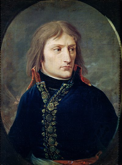 Napoleon Bonaparte (1769-1821) as General-in-Chief of the Italian Army, 1796-97 by Baron Louis Albert Bacler d
